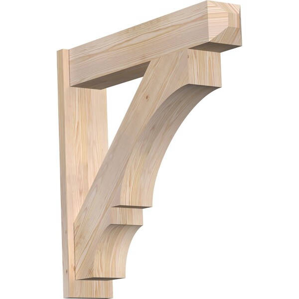Ekena Millwork Balboa Craftsman Smooth Outlooker, Douglas Fir, 7 1/2"W x 36"D x 36"H OUT08X36X36BOA04SDF - main